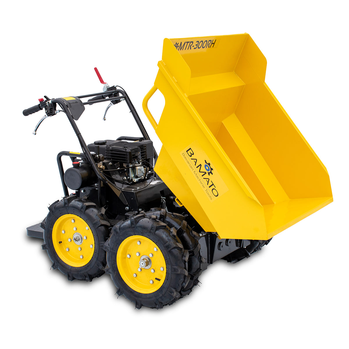 BAMATO Minitransporter MTR-300RH mit Allradantrieb & Stampfer-Kipphydraulik