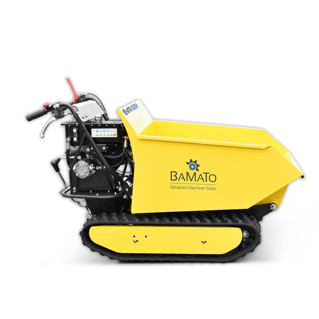BAMATO Mini-Raupendumper MTR-500H mit Kipphydraulik