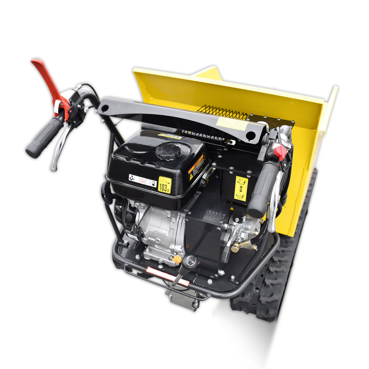 BAMATO Mini-Raupendumper MTR-500H mit Kipphydraulik