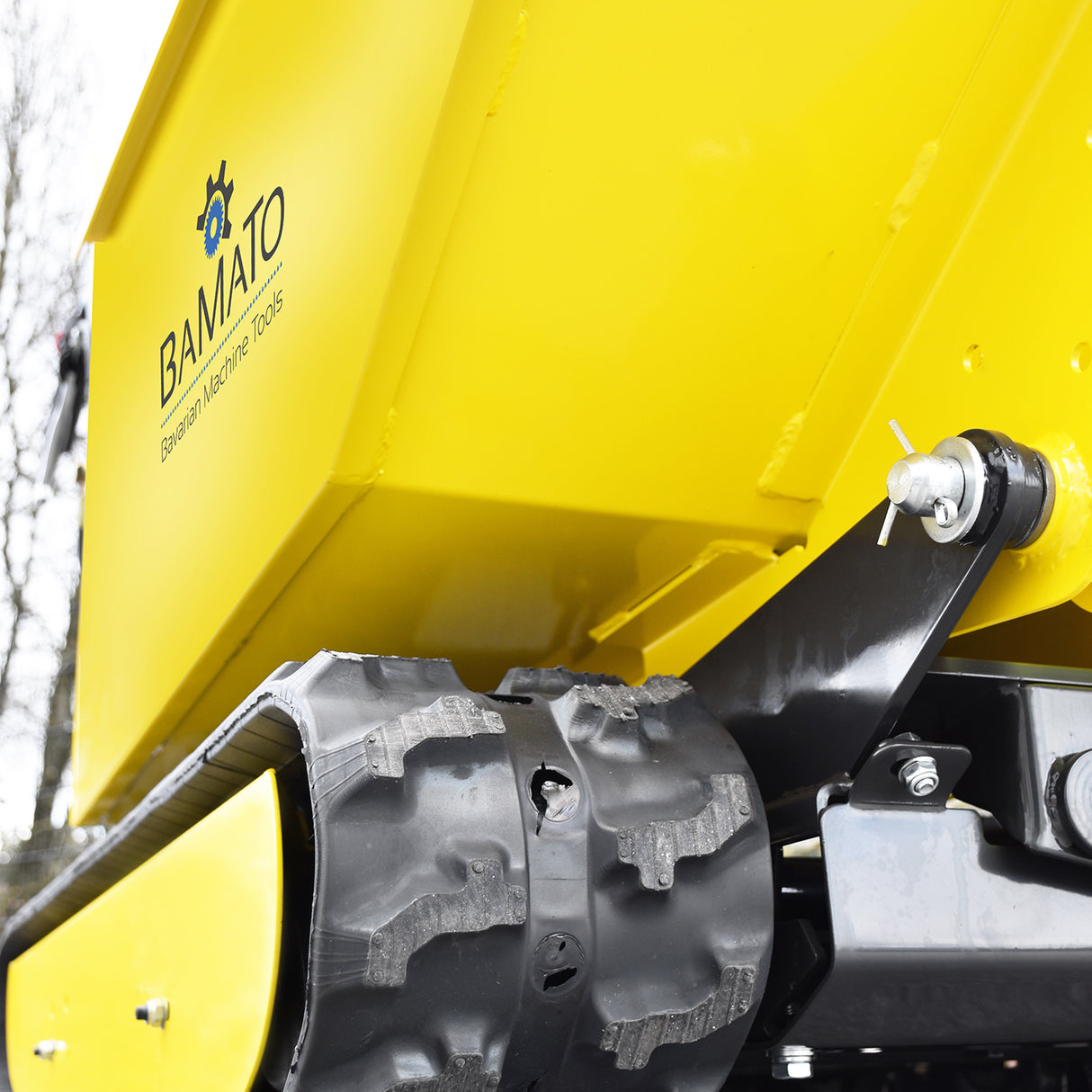 BAMATO Mini-Raupendumper MTR-500H mit Kipphydraulik