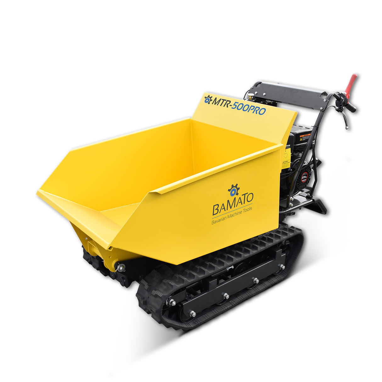 BAMATO Mini-Raupendumper MTR-500PRO mit Kipphydraulik