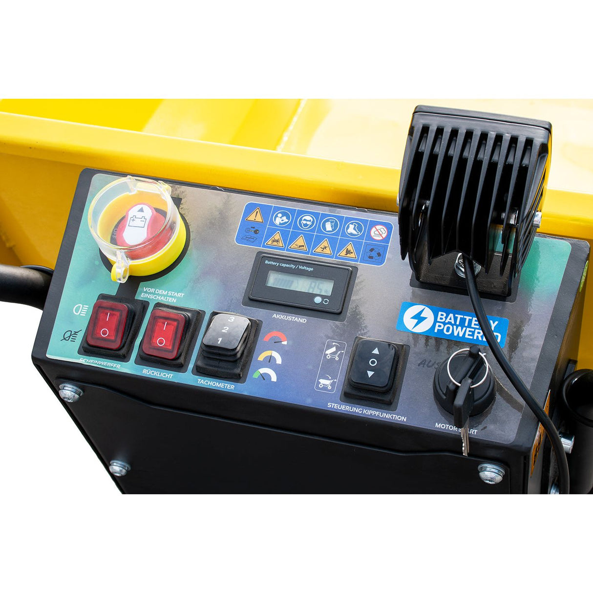 BAMATO Minitransporter MTR-500REPRO mit Elektroantrieb & Kipphydraulik