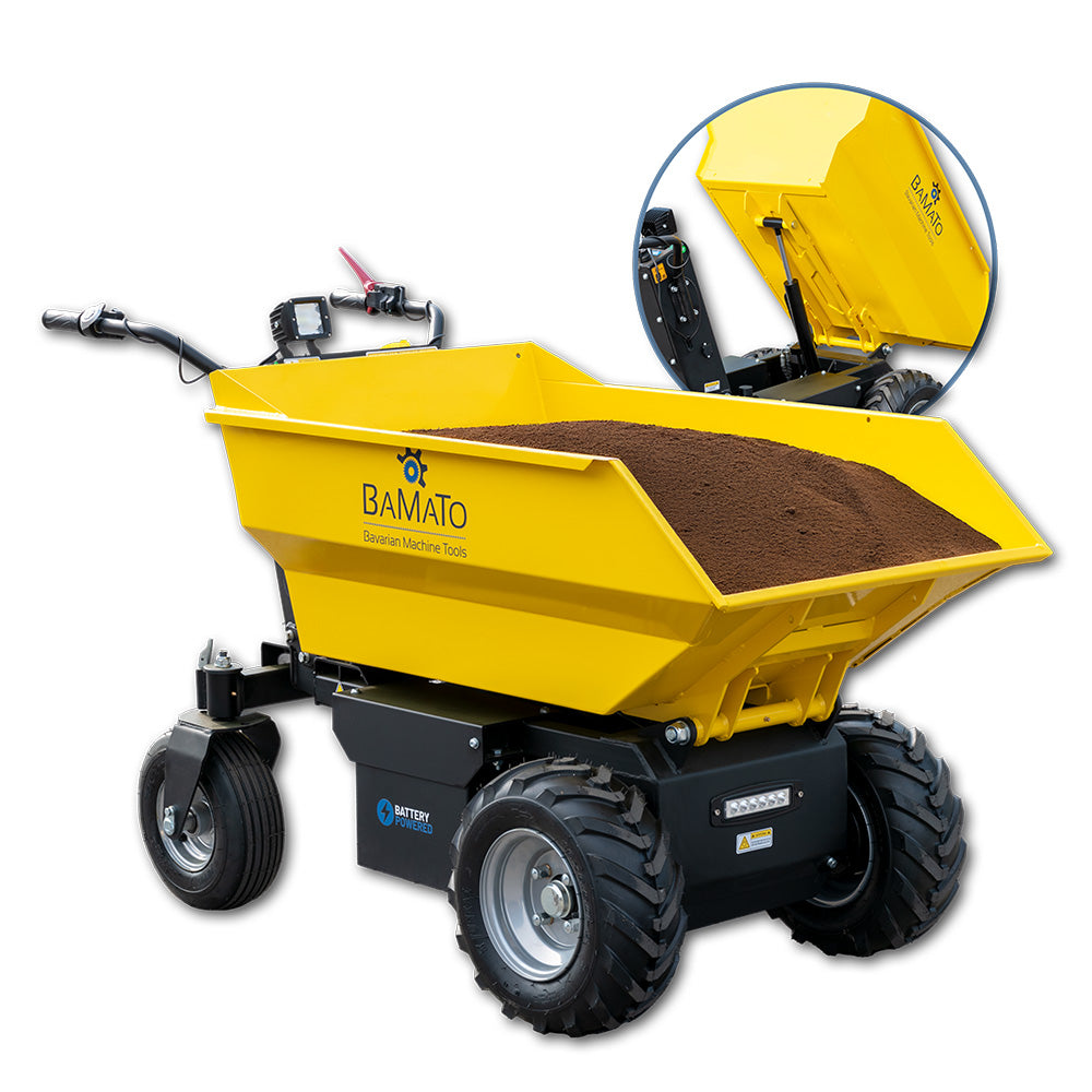 BAMATO Minitransporter MTR-500REPRO mit Elektroantrieb & Kipphydraulik
