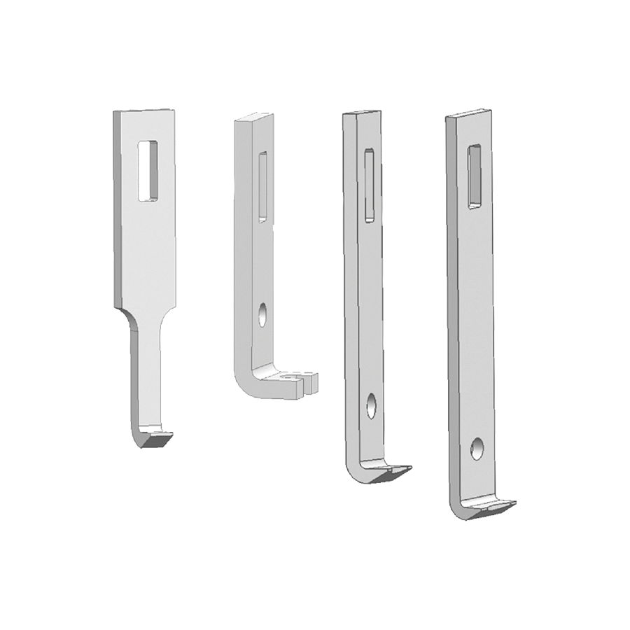 KING TONY Profi-Werkzeuge - Abzieherset mit diversen Greifarmen - 75-250 mm 79621810C