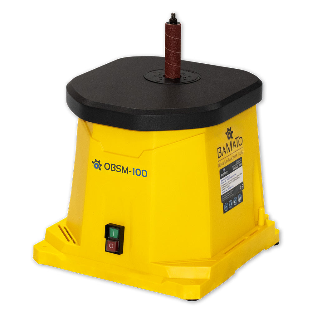 BAMATO Oszillierende Spindelschleifmaschine OBSM-100 inkl. XXL-Zubehörset