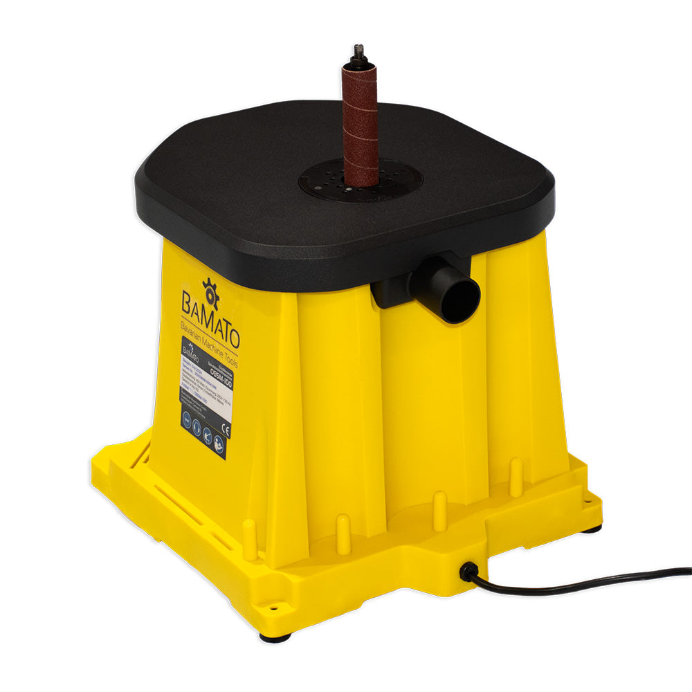 BAMATO Oszillierende Spindelschleifmaschine OBSM-100 inkl. XXL-Zubehörset