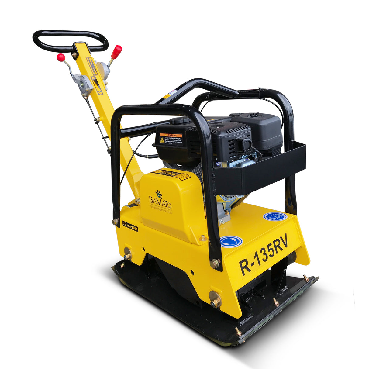 BAMATO Vibrationsplatte R-135RV mit Vor- und Rücklauf