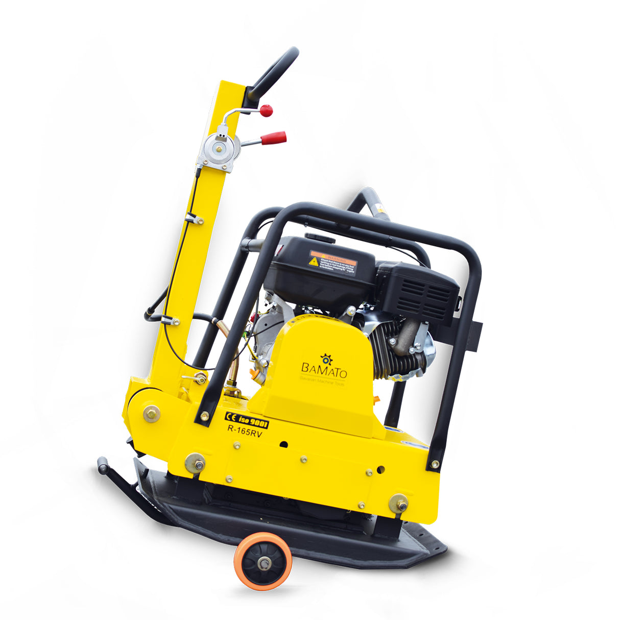 BAMATO Vibrationsplatte R-165RV mit Vor- und Rücklauf