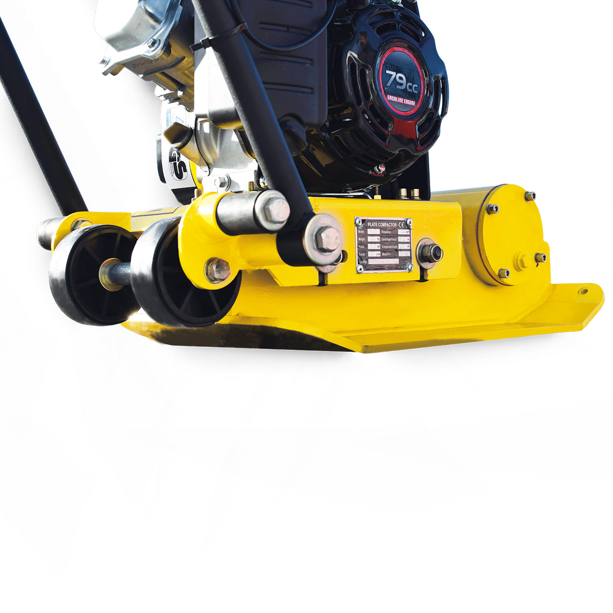 BAMATO Rüttelplatte R-60 mit Gummimatte