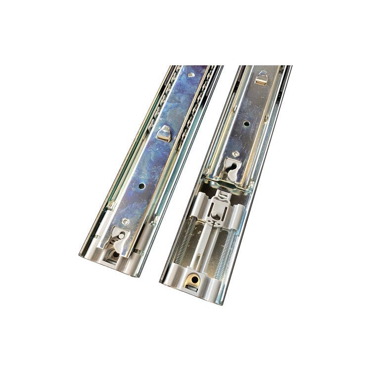 Custor Schienen 46cm/grauer Federblock, Satz L+R CXRAILS2