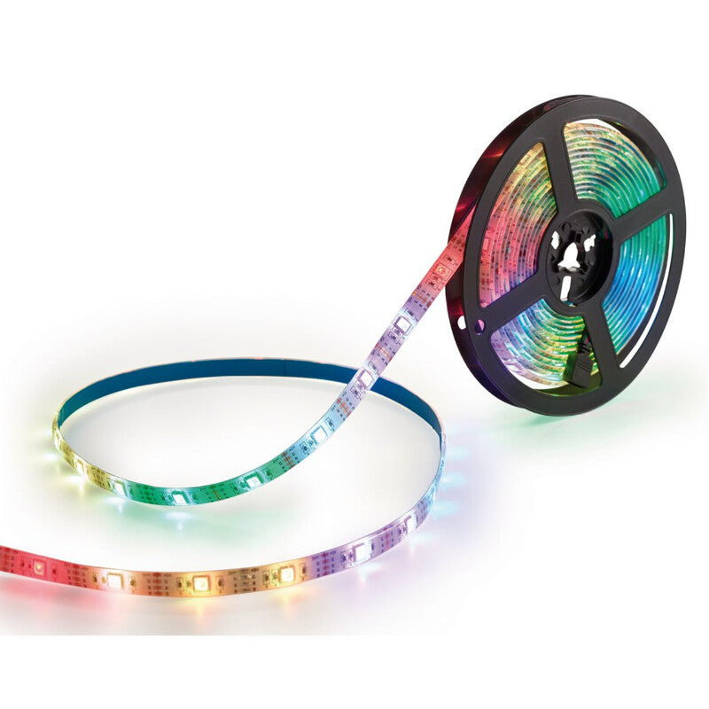 Draper Tools RGB-farbiges LED-Lichtband mit Fernbedienung, 5 m D08417