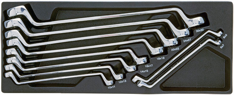 Doppelringschlüsselsatz, 10-teilig, M-Modul