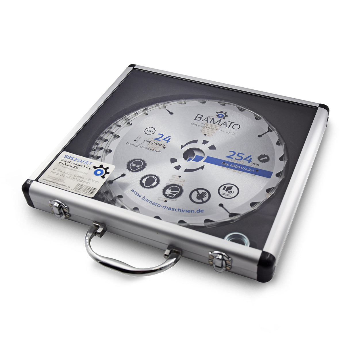 BAMATO 3-tlg. Hartmetall-Kreissägeblatt-Satz SBS254SET