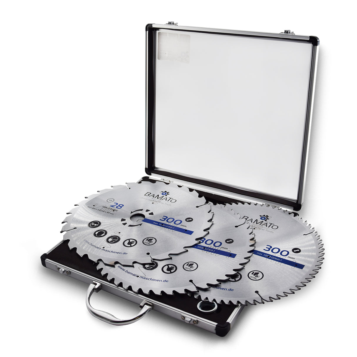 BAMATO 3-tlg. Hartmetall-Kreissägeblatt-Satz SBS300SET
