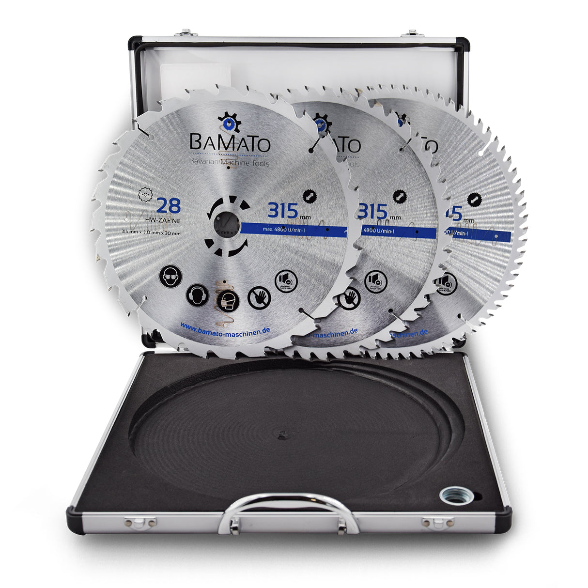 BAMATO 3-tlg. Hartmetall-Kreissägeblatt-Satz SBS315SET
