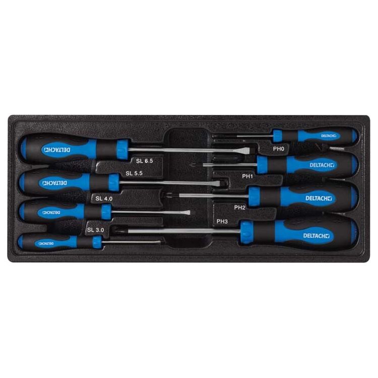 Deltach Schraubendreher-Satz, 8-teilig, M-Module 311000
