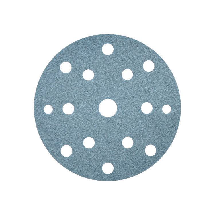 Deltach Schleifpapier Ø150mm, Klettverschluss, 15gats K500, 100x 714379