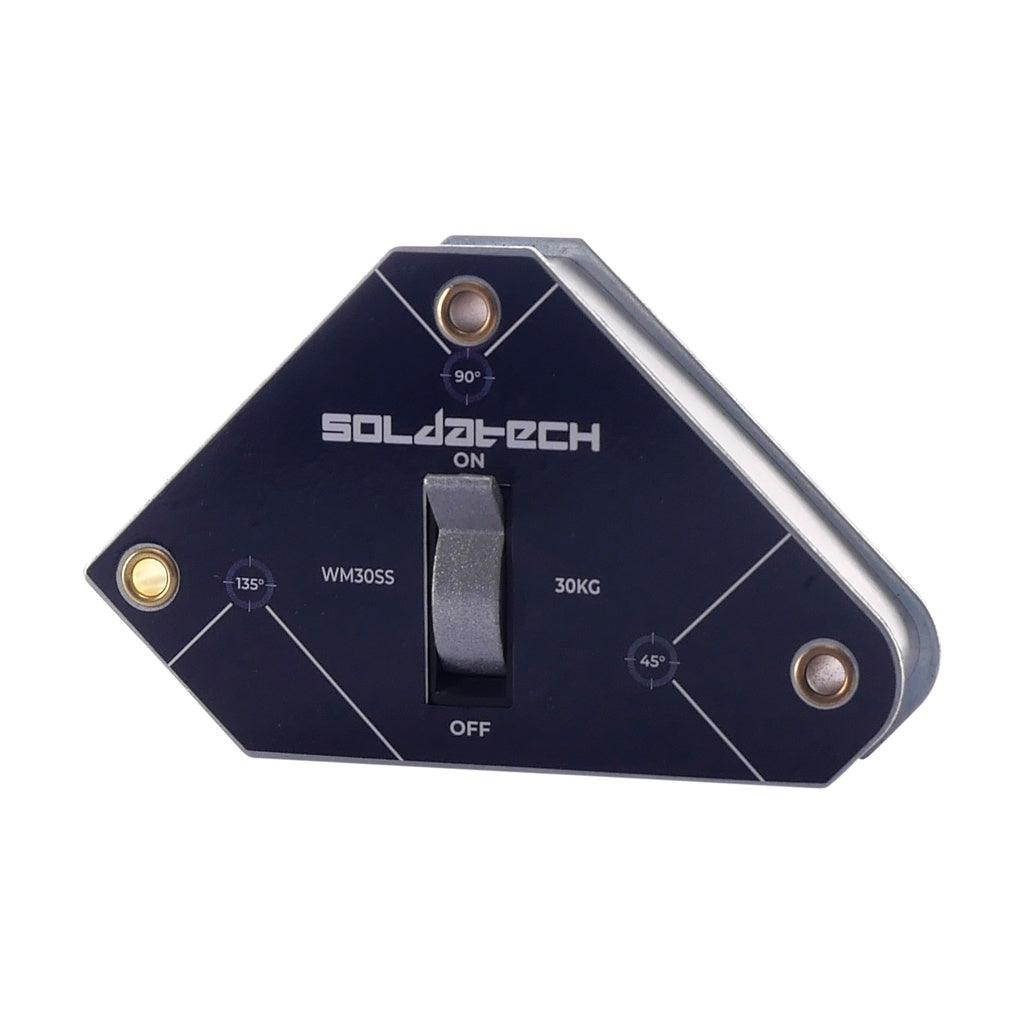 Soldatech Schaltbarer Dreiecks-Schweißmagnet 30kg - WM30SS - Tools.de TP Profishop GmbH