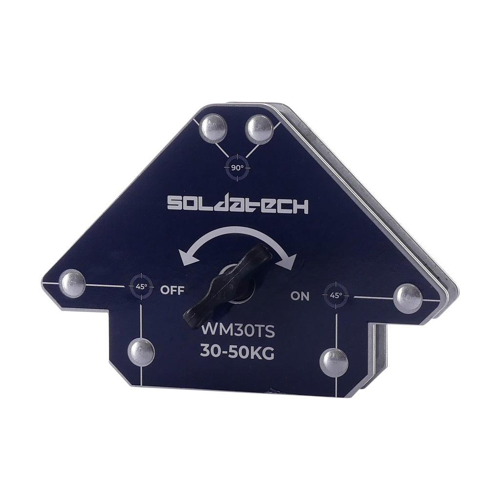 Soldatech Schaltbarer Schweißmagnet 30 - 50kg - Pfeil-Schweißmagnet - WM30TS - Tools.de TP Profishop GmbH