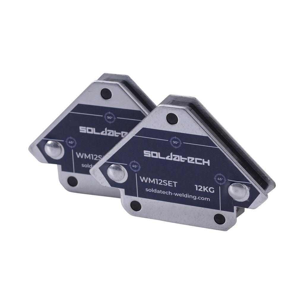 Soldatech Schweißmagnet Set 2 Stück 12kg - Pfeil-Schweißmagnet - WM12SET - Tools.de TP Profishop GmbH