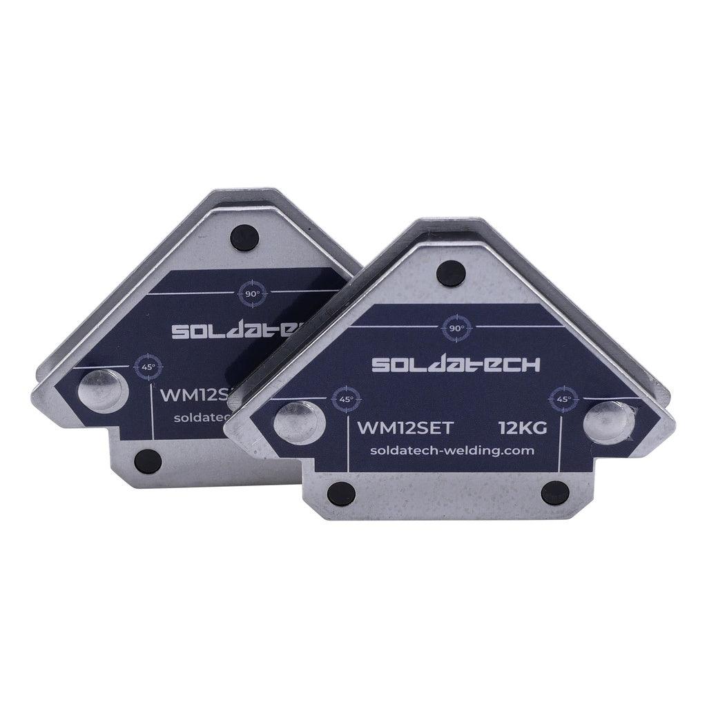 Soldatech Schweißmagnet Set 2 Stück 12kg - Pfeil-Schweißmagnet - WM12SET - Tools.de TP Profishop GmbH