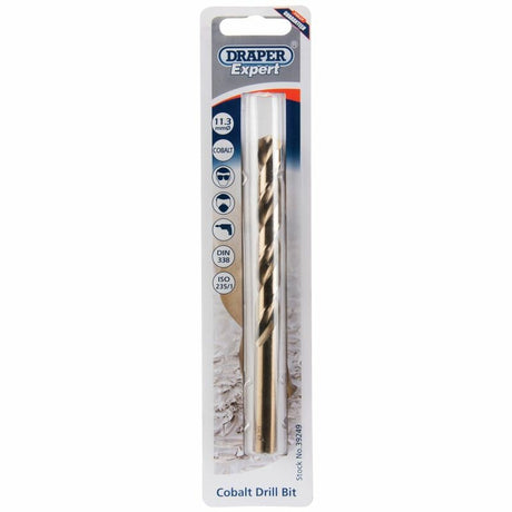 Draper Tools Spiralbohrer 11,3mm, Kobalt D39249