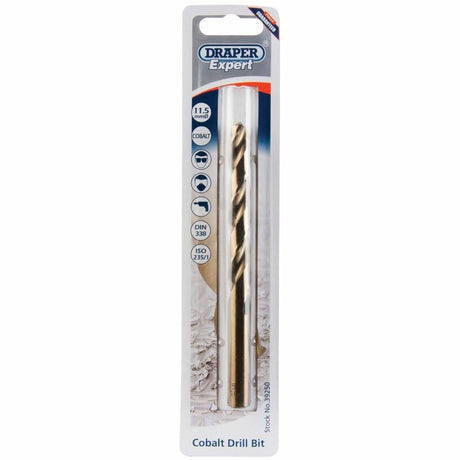 Draper Tools Spiralbohrer 11,5 mm, Kobalt D39250