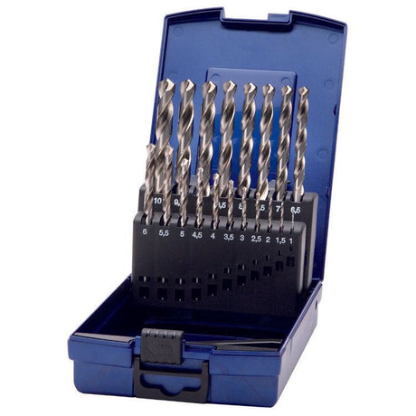 Deltach Spiralbohrer-Set 1 bis 10 mm, 19-teilig 730002