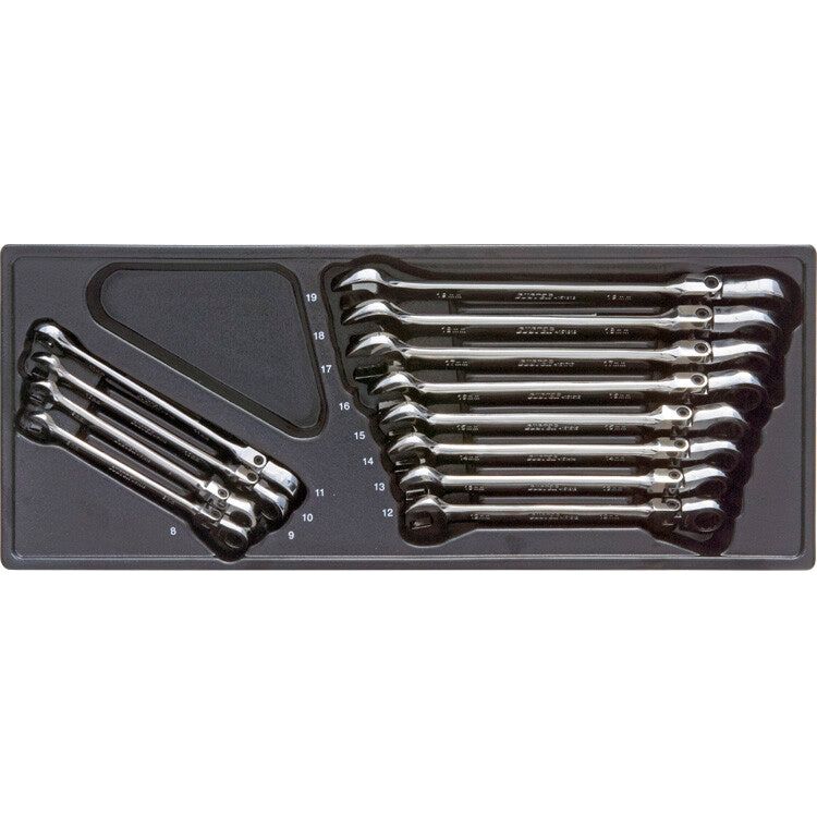 Custor Schraubenschlüssel-Satz, flex, 12-teilig, M-Modul CWS41512S