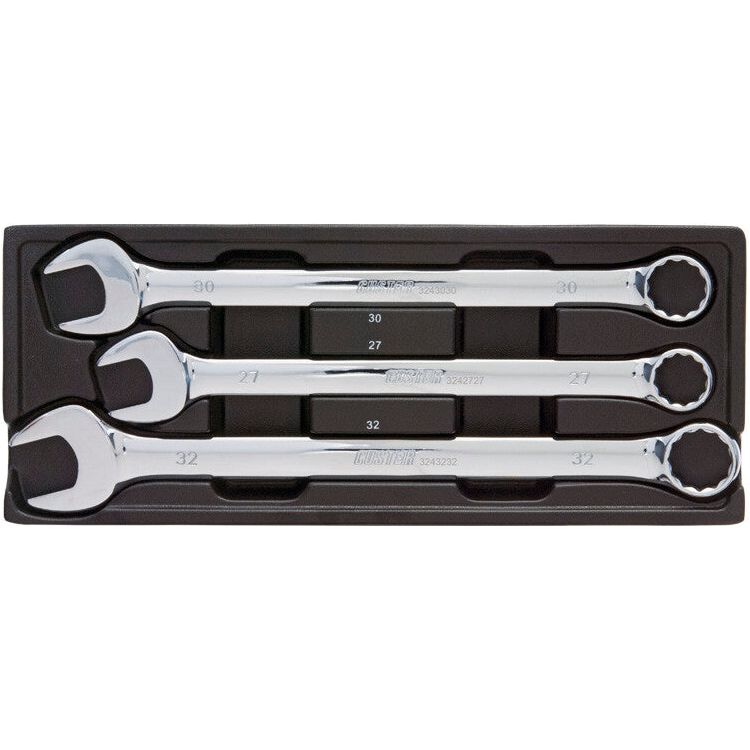 Custor Schraubenschlüssel-Satz, 3 Stück, Modul M CWS32403S