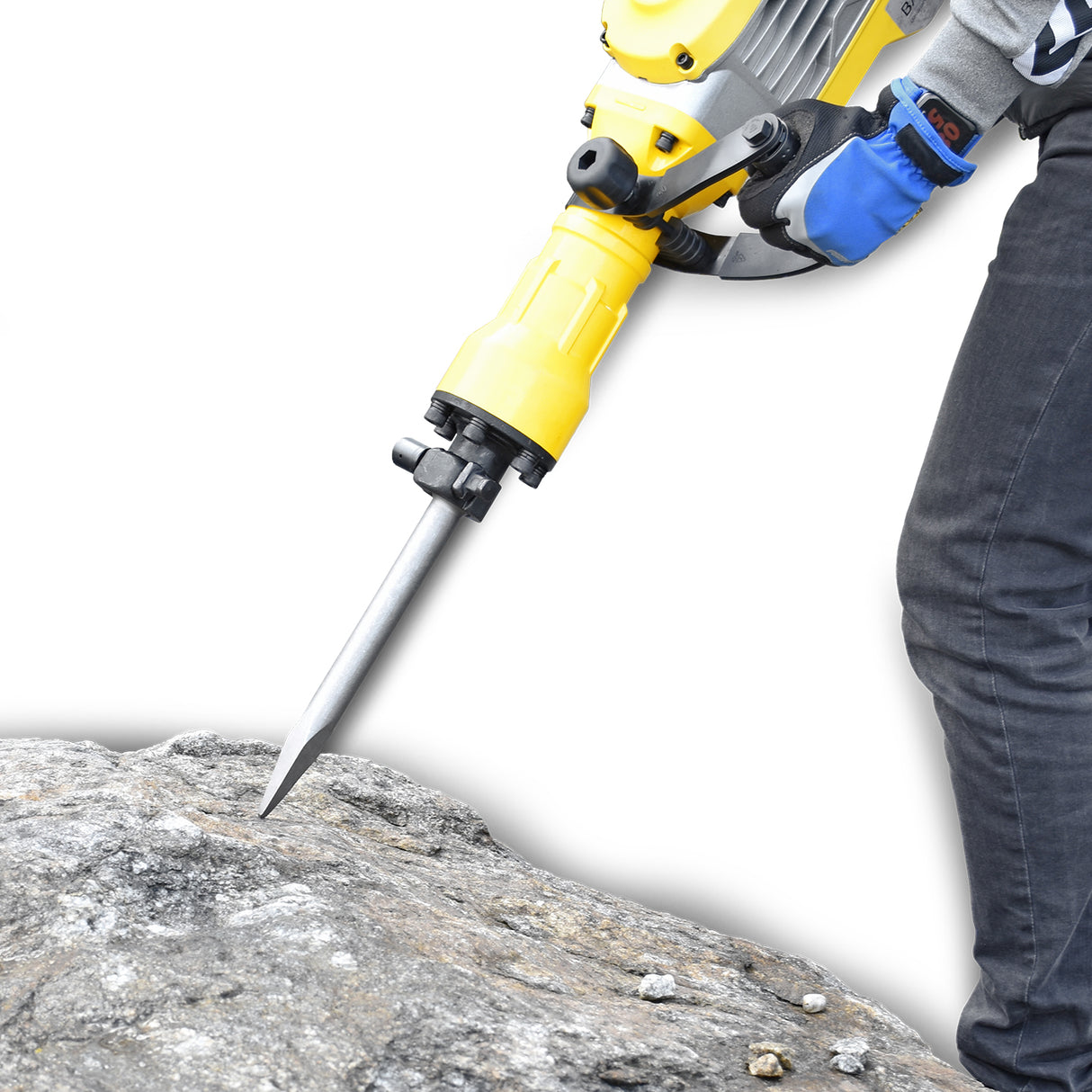 BAMATO STH-195 Abbruchhammer mit 7-teiligem Zubehörsatz