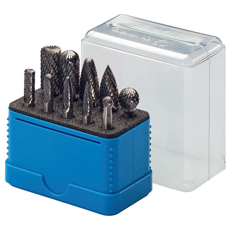 Deltach Fräsersatz Hartmetall, 10er Pack 734210