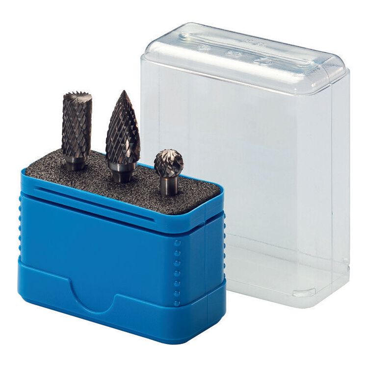 Deltach Fräsersatz Hartmetall, 3-teilig 734203