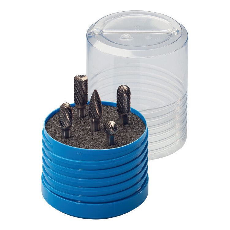 Deltach Fräsersatz Hartmetall, 5-teilig 734205