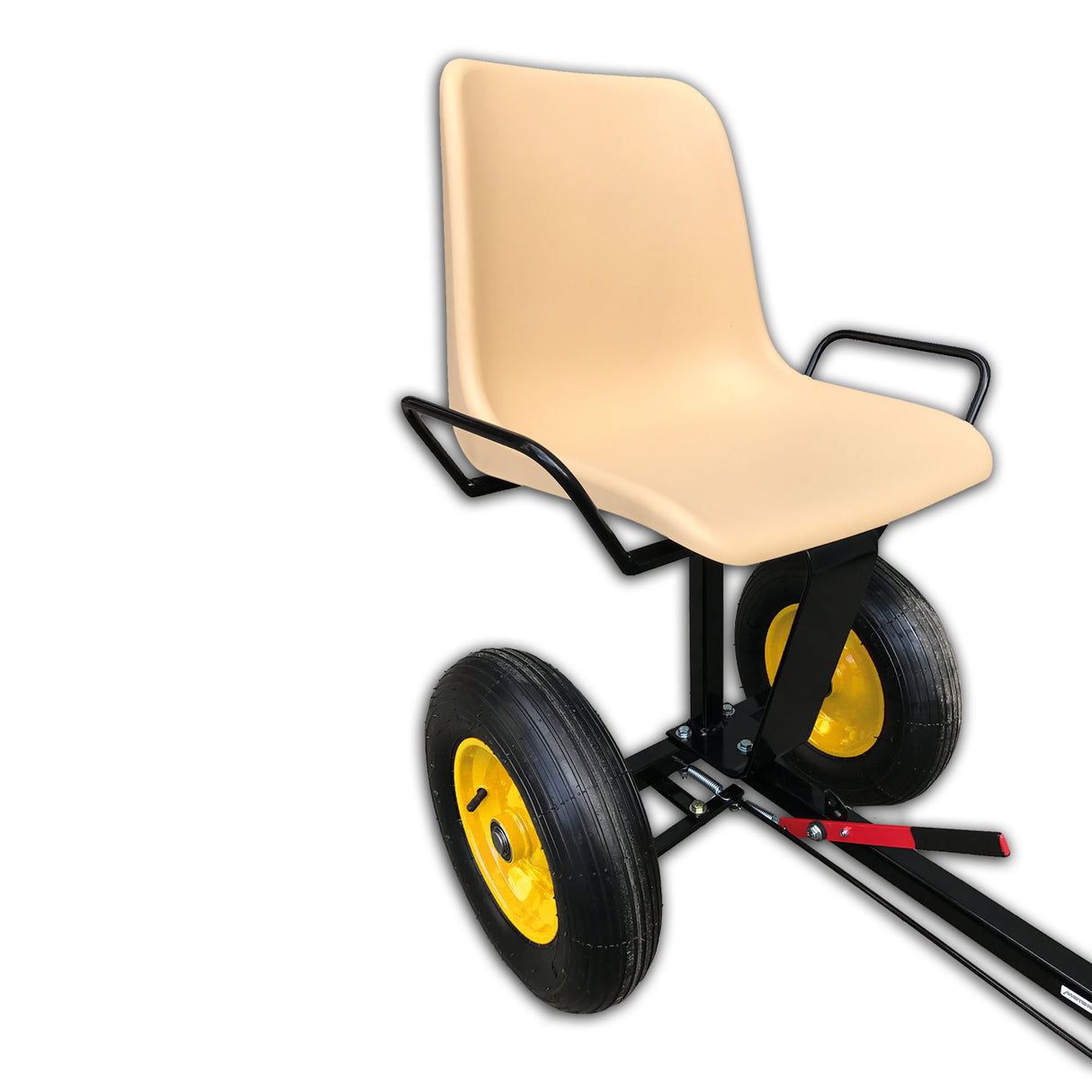 BAMATO mobiler Sitz für Hochgrasmäher und Mulchgeräte