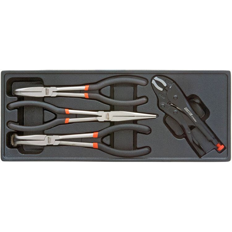 Custor Zangensatz extra lang + Gripzange, 4-tlg., M-Module CCP07004S