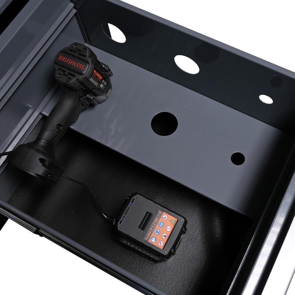 TOOLBOX4YOU Werkstattwagen mit Lochwand & Schubladen WBG02M - Tools.de TP Profishop GmbH