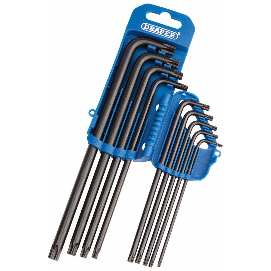 Draper Tools Torx-Schlüsselsatz XL, 9-teilig D33748