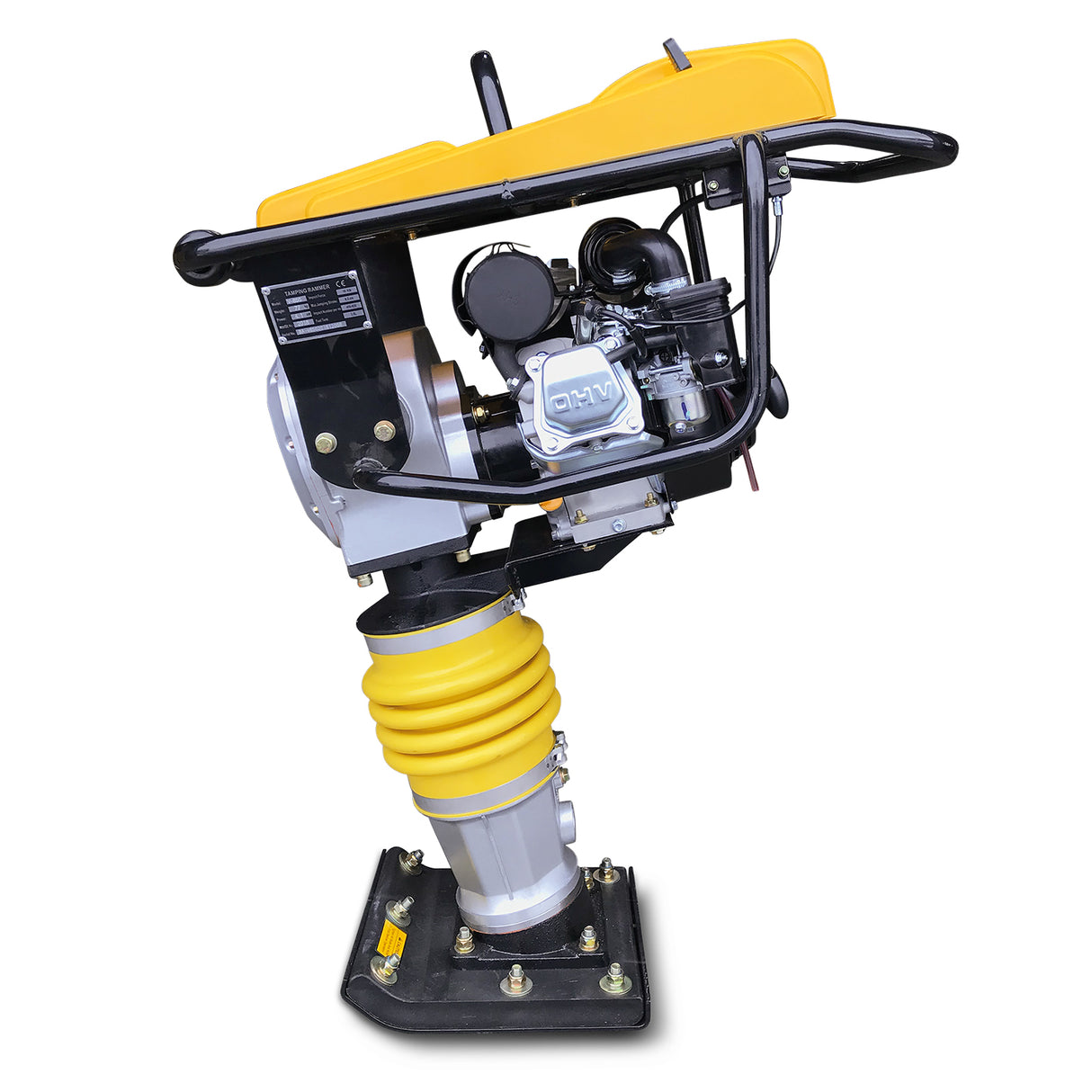 BAMATO V-85G Vibrationsstampfer mit Fahrwerk