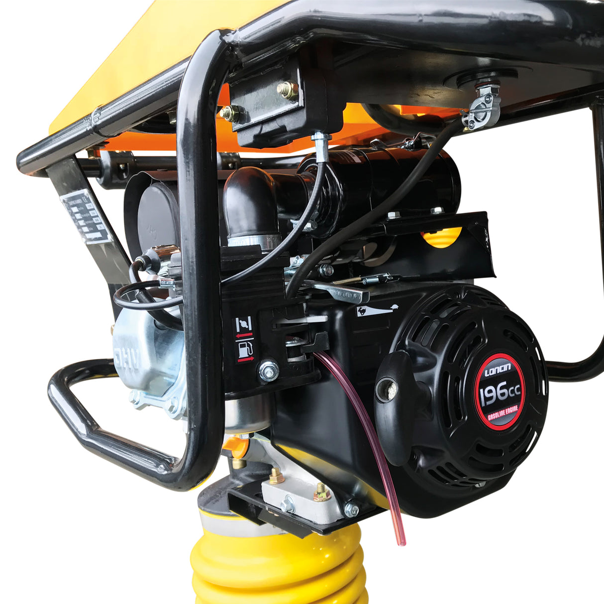 BAMATO V-85G Vibrationsstampfer mit Fahrwerk