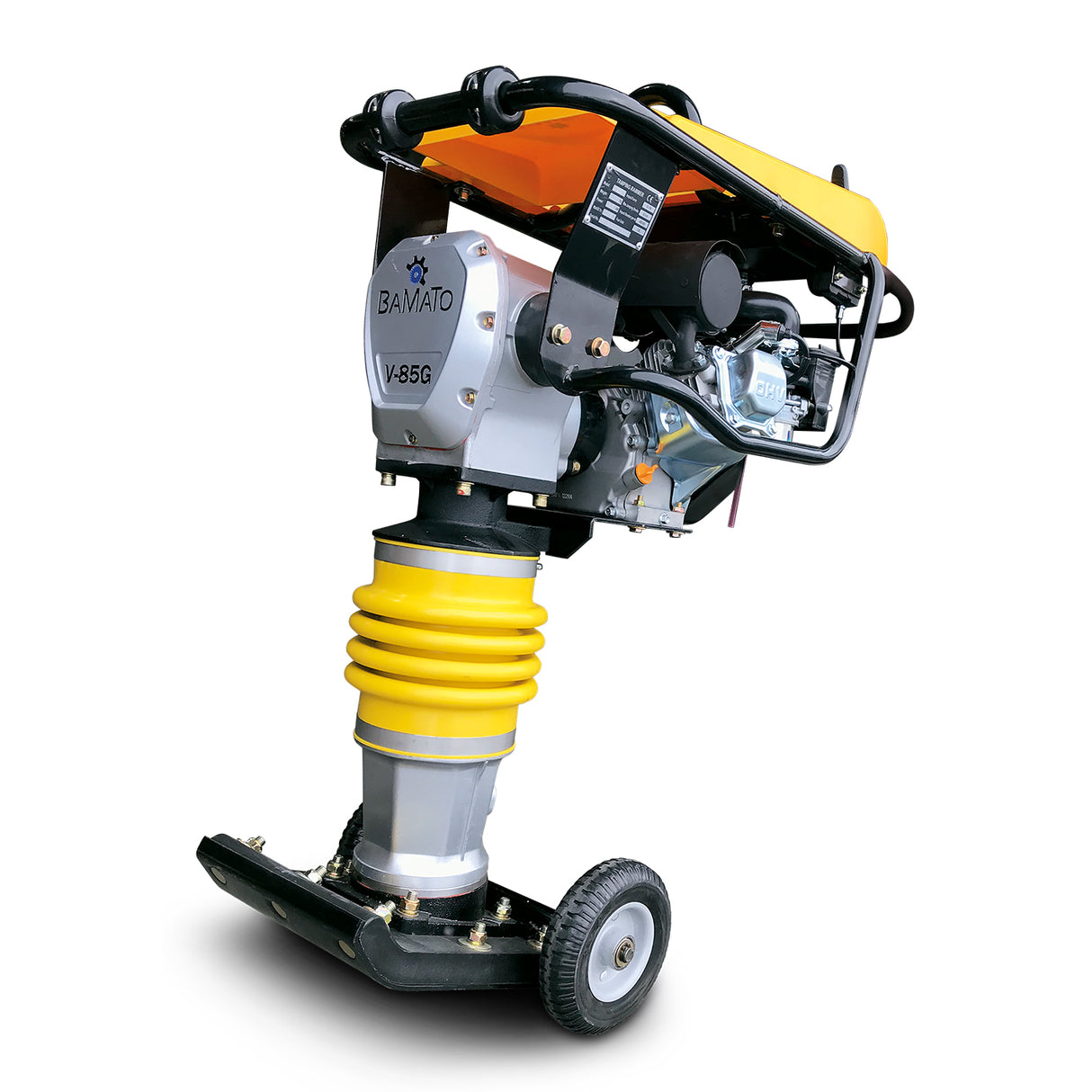 BAMATO V-85G Vibrationsstampfer mit Fahrwerk