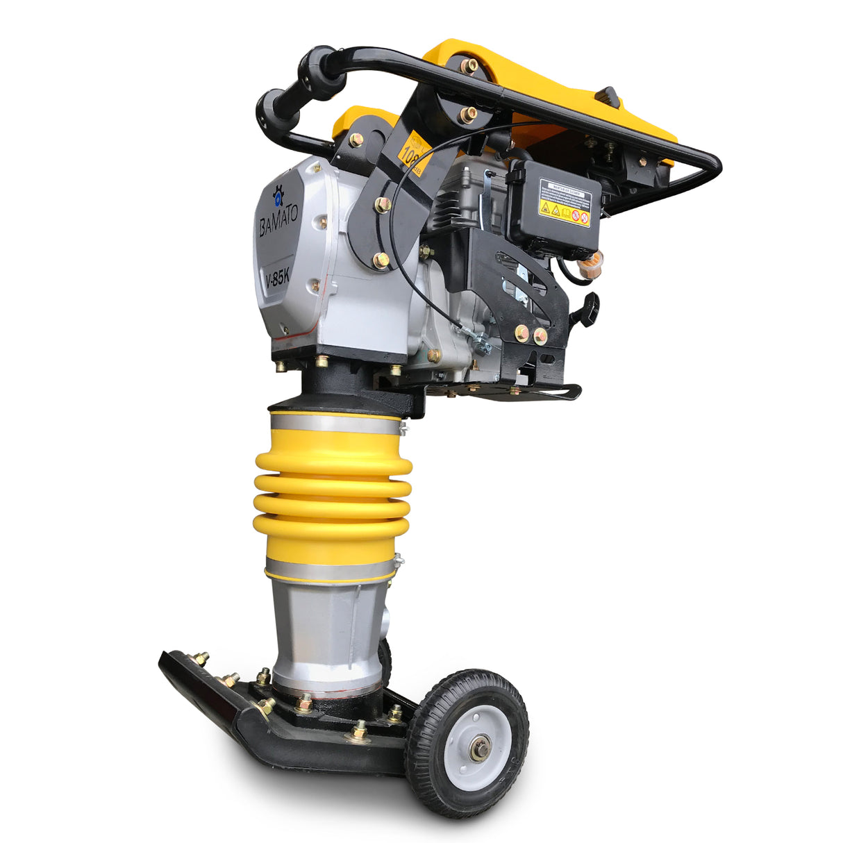 BAMATO Vibrationsstampfer V-85K mit Fahrgestell (schmale Ausführung)