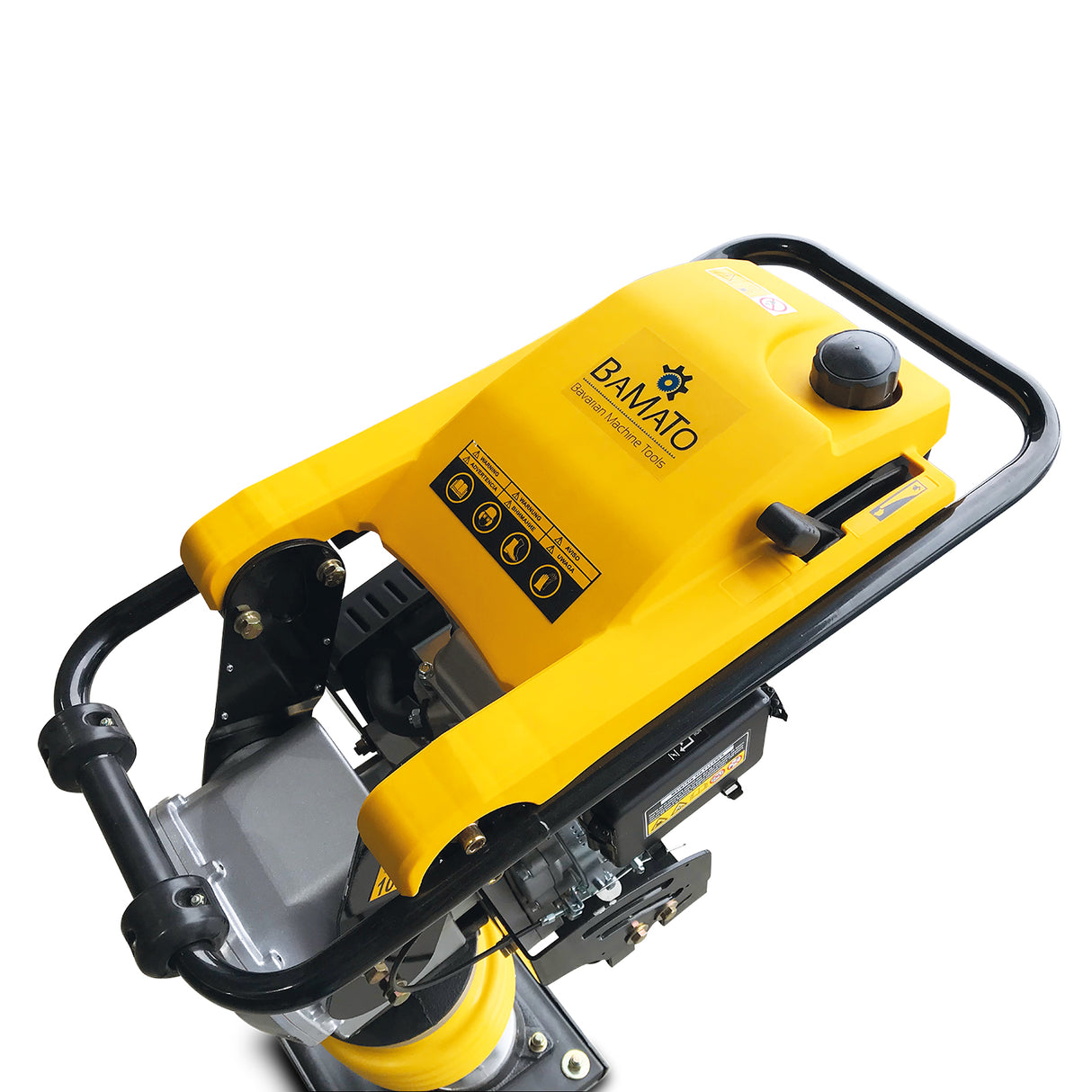 BAMATO Vibrationsstampfer V-85K mit Fahrgestell (schmale Ausführung)