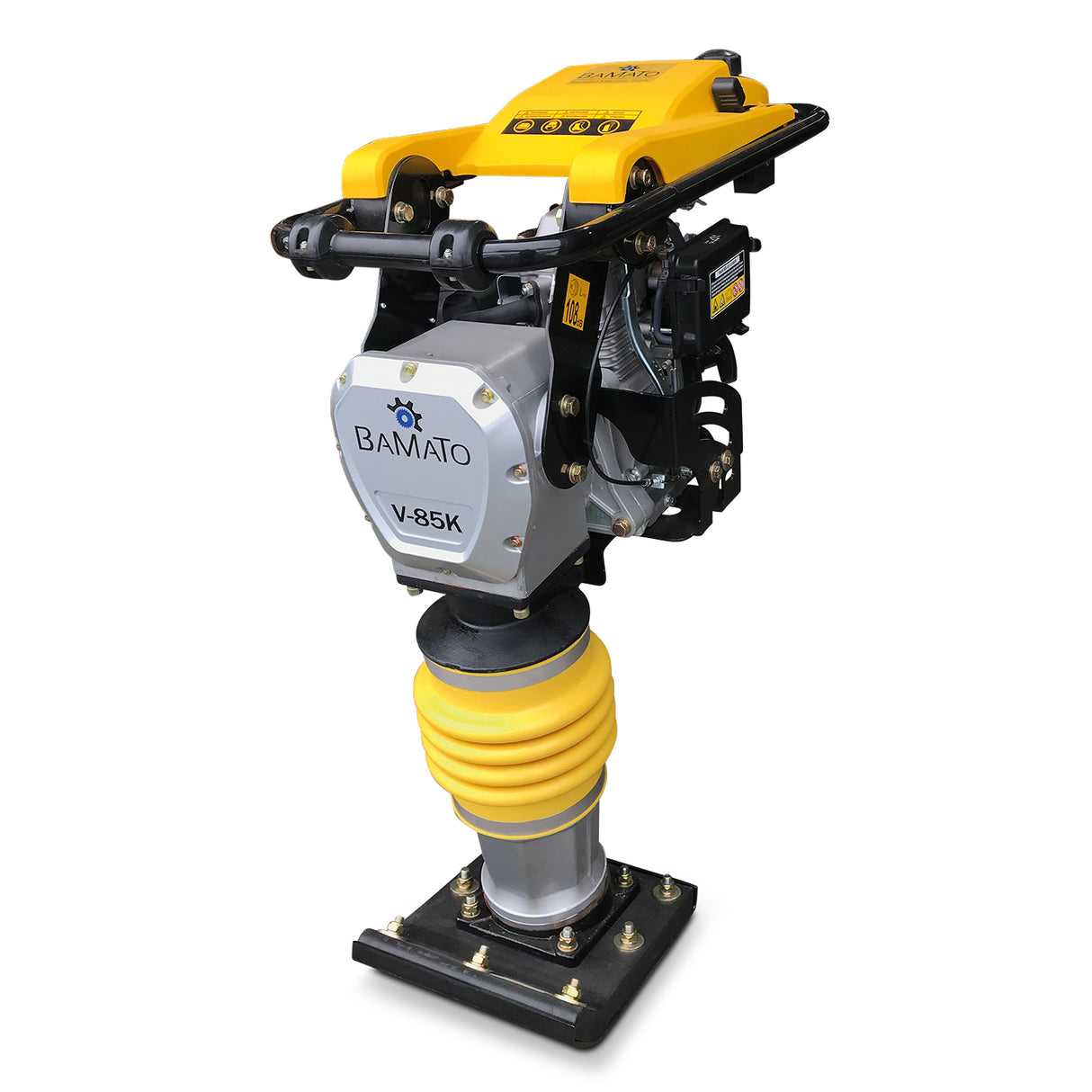 BAMATO Vibrationsstampfer V-85K mit Fahrgestell (schmale Ausführung)