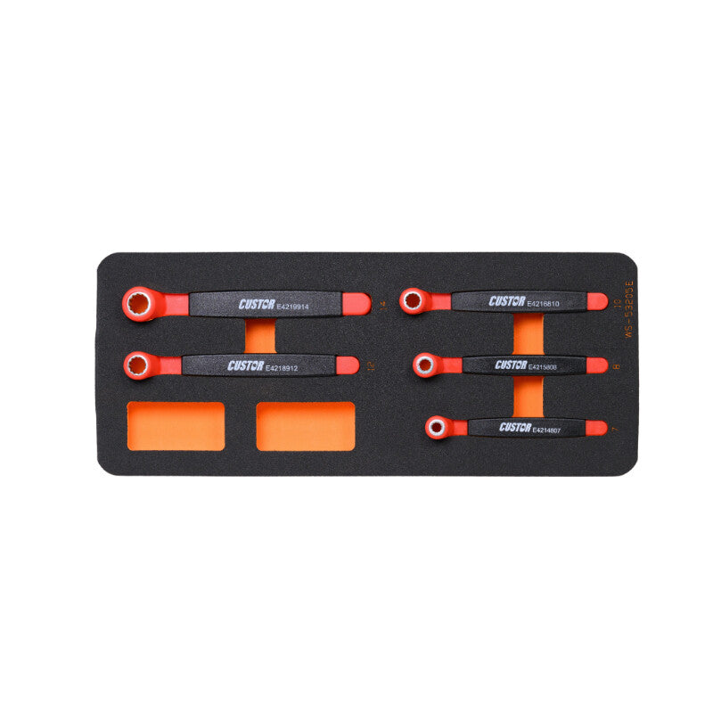 VDE Ringschlüsselsatz, 5-tlg., M-Modul