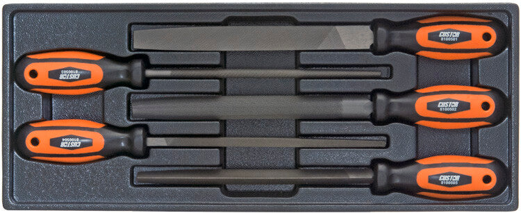 Feilensatz, 5-tlg., M-Modul