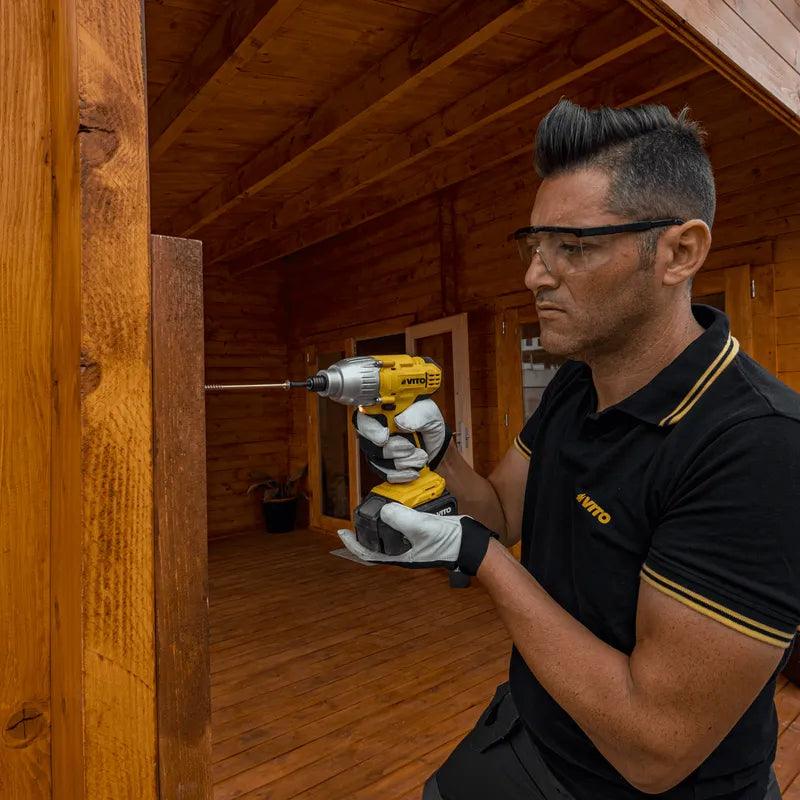 VITO 38-teiliges Schlag-Bit-Set aus S2-Stahl - mit Adapter, Schlitz-Bits, Phillips-Bits, Torx-Bits, Pozidrive-Bits - Pro Power - VIBI38 - Tools.de TP Profishop GmbH