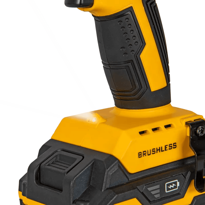 VITO Akku-Bohrschrauber mit bürstenlosem Motor 20V - 2 Geschwindigkeitsstufen, Lithium-Ionen-Akku, Schnellstoppfunktion - Pro Power - VIBBSFL20 - Tools.de TP Profishop GmbH