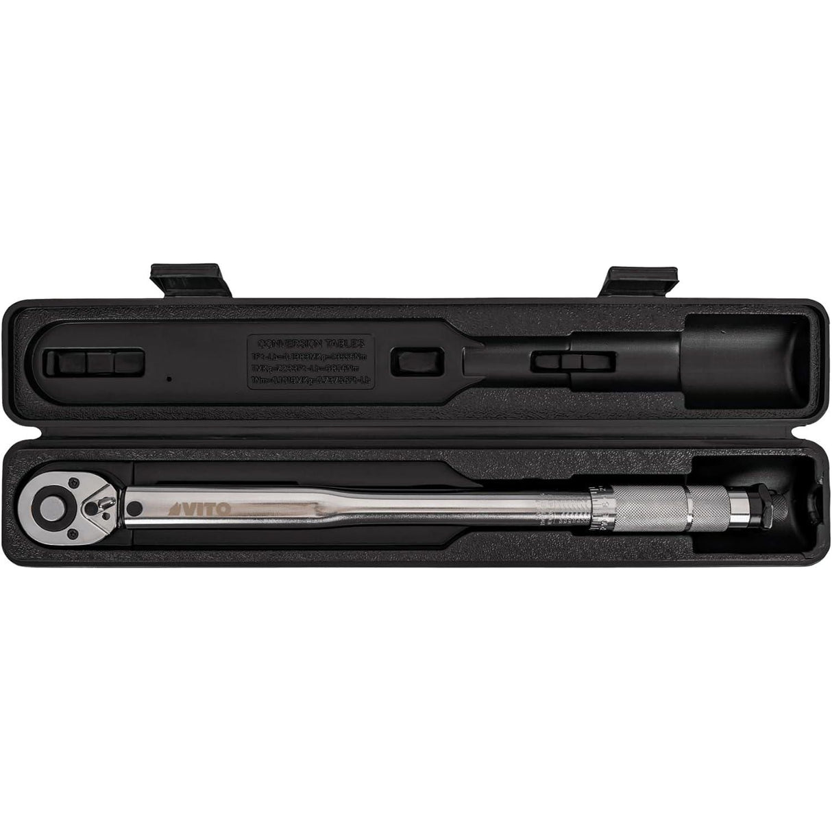 VITO Drehmomentschlüssel 28-210 Nm - Präzises Anziehen für Fahrrad, Motorrad und Auto - Werkzeug - Hand Tools - VICD12 - Tools.de TP Profishop GmbH