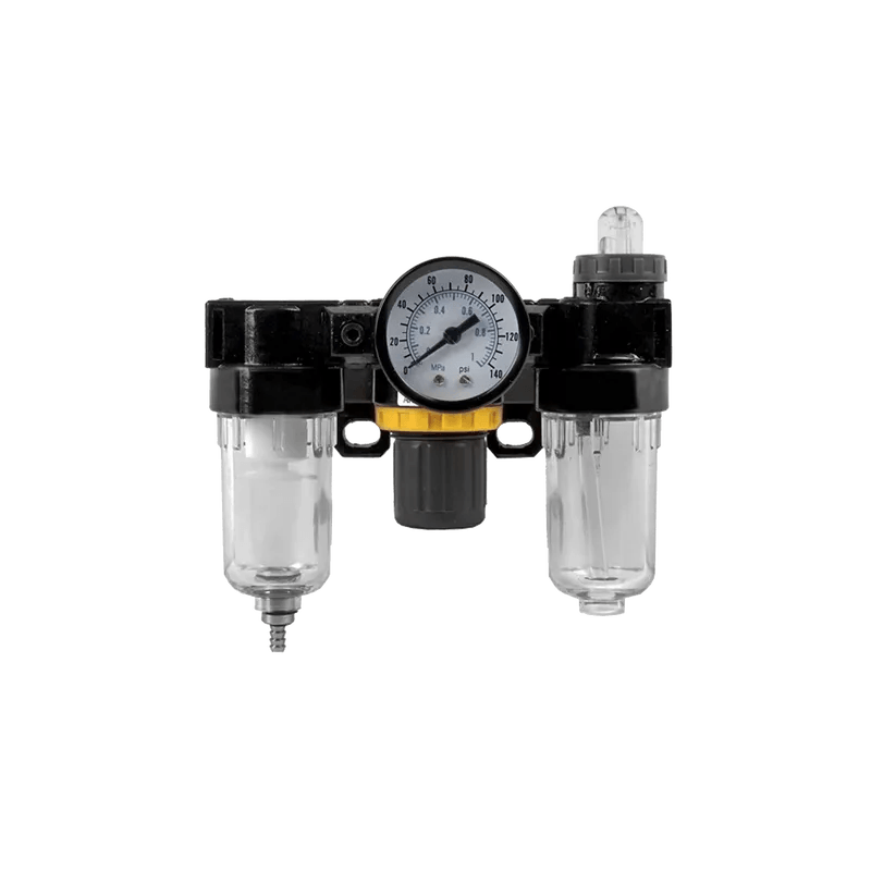 VITO Druckminderer 1/4" - 6 mm - 0-10 bar, 800 L/min - Druckluftregler, Luftfilter, Druckluft - Pro Power - VIFC14 - Tools.de TP Profishop GmbH